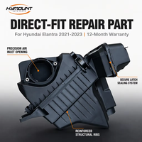 Boîtier de filtre à air HYMOUNT, ensemble de filtre à air pour Hyundai Elantra 2021-2023, noir ABS OE 28110-AA150, pièces auto