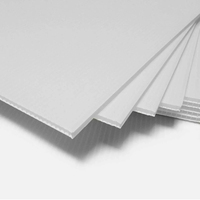 2mm-8mm 1220x2440 4 'x 8' Pp Flexible Corflute Panneau Plastique Ondulé Feuilles Plastique Plaque Creuse Couleur Personnalisation