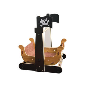 Lit pour chat Meow <span class=keywords><strong>Fairy</strong></span> Pirate Ship - Nid pour chat créatif, hamac pour chat, jouet pour chat oscillant, multifonctionnel, élégant, pour une utilisation en intérieur, toutes saisons - Product Image 5