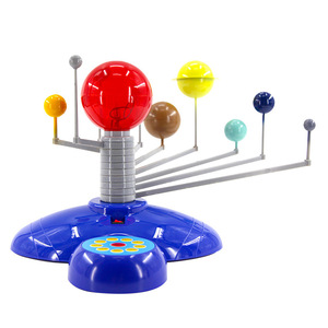 Modèle de démonstration des huit planètes, simulateur du système solaire, instrument de mouvement céleste, enseignement scientifique populaire de la géographie - Product Image 3