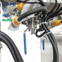 Homogénéisateur sous vide en acier inoxydable de 10 litres, réacteur pour émulsification de liquides, machine homogénéisante cosmétique, mélangeur homogénéisant