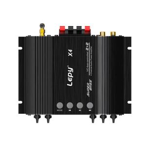 X4 Factory 3-Channel 2.1 Mini Digital Home Amplifier BT Compatible CE Certified Aluminum Alloy Stereo Subwoofer Amp - Product Image 1