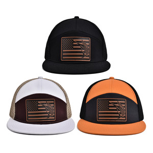 7-panel Trucker Hat lưới có thể điều chỉnh chất lượng cao tùy chỉnh các bản vá lỗi kinh doanh thời trang ngoài trời hàng ngày mặc hợp thời trang hat đi xe đạp bãi biển - Product Image 1