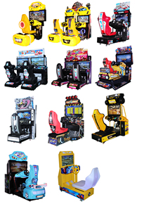 Máquina de Juegos Operada con Monedas, Máquina de Juego de Carreras de Autos Outrun, Simulador de Carreras Outrun - Product Image 6