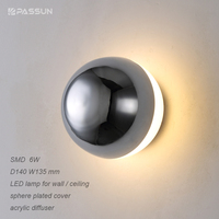 Lampe murale LED en acrylique à montage en surface 6W