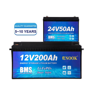 lifepo4 5年保修12 v 24v 200ah 100ah 50ah 500ah房车太阳能12伏锂电池200ah - Product Image 2