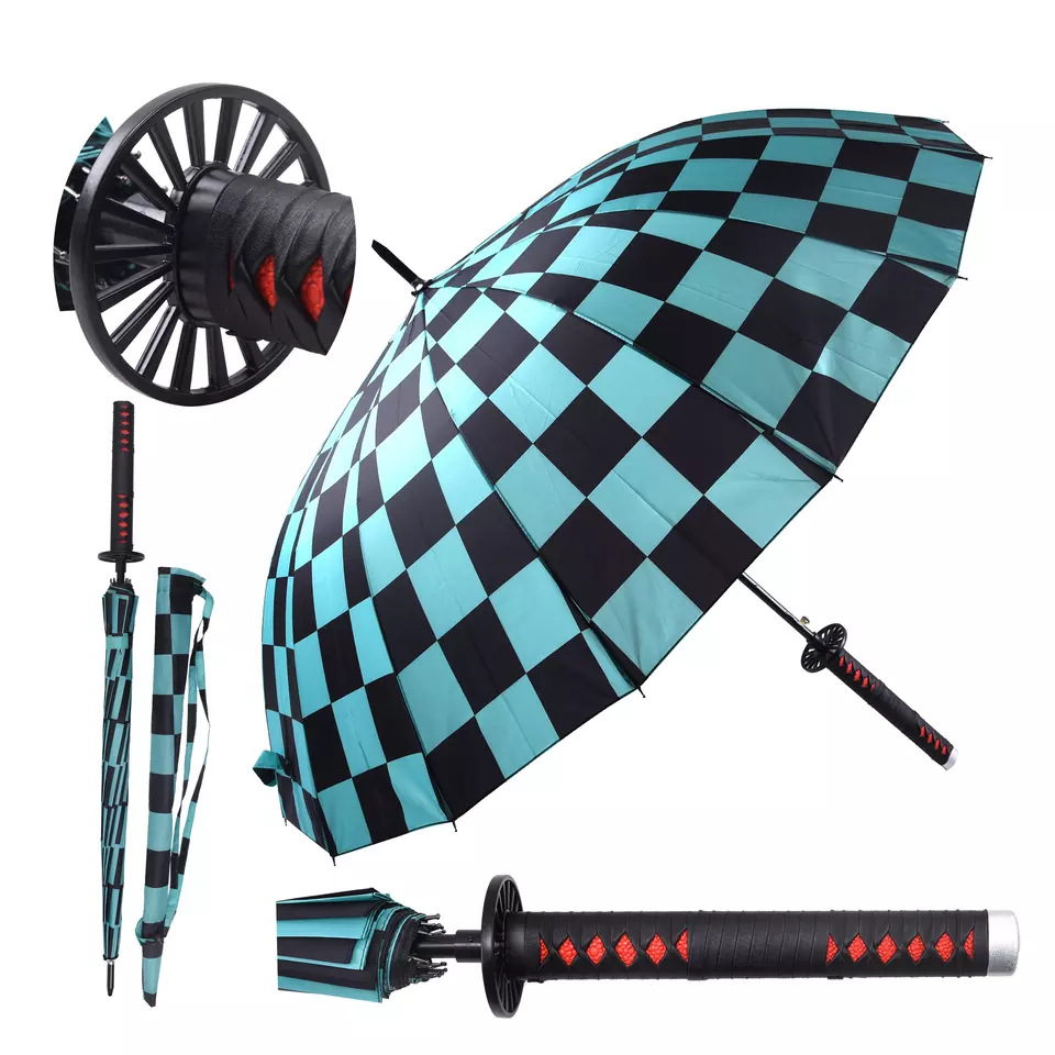 Katana Umbrellas - Unique Japanese Cartoon Sun Protection