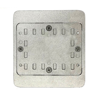 Luz estroboscópica LED de seguridad de tráfico con perno de carretera solar de aluminio para Advertencia de entrada y carretera