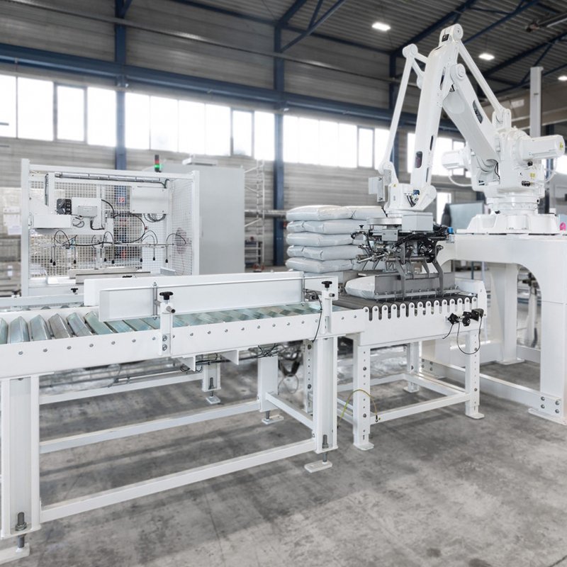 Industrial Robot with Pallet Dispenser 4