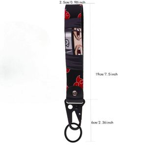 Porte-clés en fer personnalisable - Porte-clés de voiture durable avec sangle en cuir, impression numérique, technique FREEFORM, idéal pour la promotion - Product Image 4