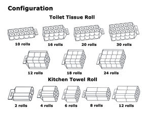 Ligne de production complète de papier hygiénique Machine automatique Machine à emballer Serviette de cuisine Mutil Rolls 48Rolls Wrapper Double Channel Cut - Product Image 4