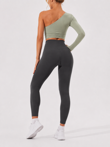Leggings de yoga taille haute effet seconde peau, doux et mats, anti-transparence, pour femmes, personnalisables ODM/OEM, pour le fitness et la gym - Product Image 2