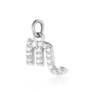 Gioiello di Moda Cristiana per Donne, Regalo di Compleanno di Lusso, Placcato in Rame con Oro 18K e Diamanti, Segno <span class=keywords><strong>Zodiacale</strong></span> delle 12 Costellazioni - Product Image 3