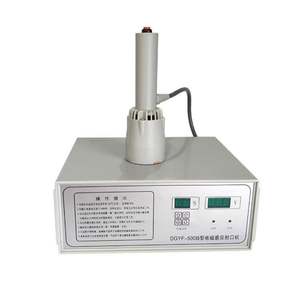 Semi-automatico elettrico <span class=keywords><strong>Smart</strong></span> Liner tappo di induzione sigillante foglio per bevande prodotti bottiglia di plastica con tappo in alluminio - Product Image 1