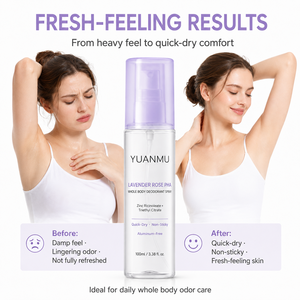 <span class=keywords><strong>Deodorante</strong></span> Spray per Tutto il Corpo Senza Alluminio <span class=keywords><strong>con</strong></span> Lavanda e Rosa, Controllo Odori per 72 Ore, <span class=keywords><strong>con</strong></span> PHA e Ricinoleato di Zinco, per Uomini e Donne - Product Image 5