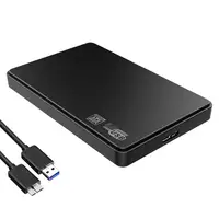 उच्च गुणवत्ता वाले प्लास्टिक हार्ड डिस्क आवरण यूएसबी 3.0 SATA करने के लिए प्लग और खेलने के लिए बाहरी hdd संलग्नक लैपटॉप
