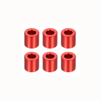 Entretoises de perçage pour tournage CNC en acier inoxydable/aluminium 6 mm, pièces de rechange pour patins à roulettes Wicked Inline