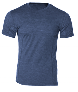 T-shirt thermique en laine mérinos de haute qualité, <span class=keywords><strong>super</strong></span> doux, personnalisé pour hommes, sous-vêtement thermique pour hommes - Product Image 2