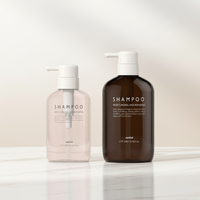 Emballage de haute qualité en plastique PET pour savon liquide, gel douche, shampoing, savon pour les mains, lotion, pompe, 300 ml/500 ml