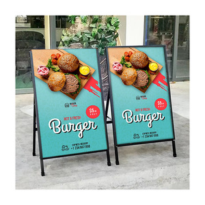 Rts nhà máy chất lượng nhanh chóng cung cấp cửa hàng giảm giá Hội Đồng Quản trị LED <span class=keywords><strong>menu</strong></span> ánh sáng Hộp <span class=keywords><strong>menu</strong></span> 60*90cm a-hình dạng đứng - Product Image 5