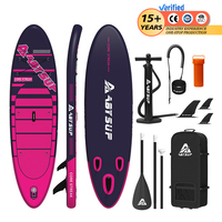 Planche à pagaie gonflable SUP polyvalente personnalisée avec traction améliorée pour les loisirs