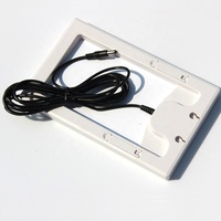 Mini Plaque Solaire 12 Volts Prix 5521 Verre Pannello Fotovoltaico 12 v 3W Cadre en Plastique Panneaux Solaires Mini Panneau Solaire Poly Dc12v