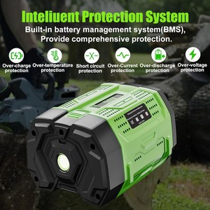 Batería de Litio de Repuesto de 56V 2.5Ah 4Ah 5Ah 6Ah 7.5Ah para EGO BA1400 BA1400T BA2800 BA4200 BA5600T 56V - Product Image 5