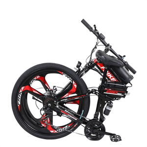 Bicicleta de montaña eléctrica de acero de alto carbono al por mayor bicicleta eléctrica <span class=keywords><strong>MTB</strong></span> de alta calidad con suspensión completa - Product Image 4