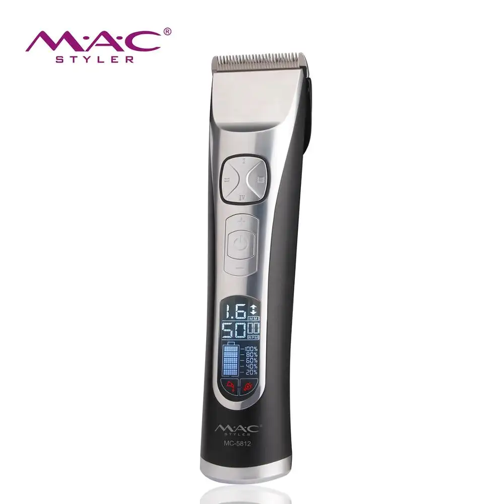 Trung Quốc Sạc Nhanh Không Dây Saling Cordless Professional Salon Tóc Clipper Có Thể Sạc Lại Tốt Nhất Tóc Trimmer Máy Mài