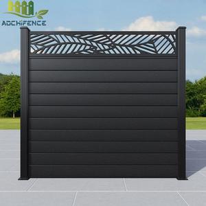 UVプルーフシルバーグレーカラーWPCパネルプライバシーフェンスパネル - Product Image 4