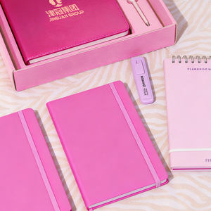 Carnets personnalisés avec logo imprimé A5/A4/A6, spirale, couverture rigide en cuir PU, ensemble stylo et carnet <span class=keywords><strong>de</strong></span> planification promotionnel mignon et personnalisé pour l'école - Product Image 3