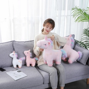 Gran oferta de juguetes de peluche de animales de peluche, muñeco de peluche para niñas, almohada de peluche de unicornio de ensueño - Product Image 6
