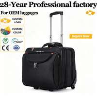Valise de haute qualité pour conception OEM, en tissu durable, étanche, avec roulettes fluides, bagage à main portable