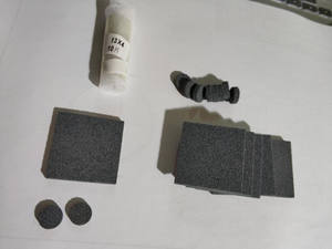 Toprak üç eksenli Test D 65 <span class=keywords><strong>mm</strong></span> T 10 <span class=keywords><strong>mm</strong></span> gözenekli taş disk geçirgen delikli gözenekli taş üç eksenli - Product Image 3