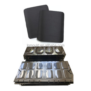 Đa đường cong uhmwpe chống đạn vest tấm khuôn mẫu với P20 thép - Product Image 1