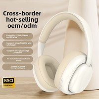 Headphone Gaming ANC Over-Ear Dual Mode Berkualitas Tinggi P7236 Berkabel+Nirkabel dengan Desain Sport Universal 5.4