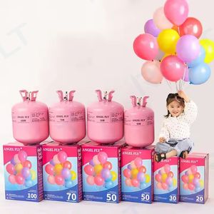 Bouteille d'hélium jetable 13,4 L certifiée CE/DOT <span class=keywords><strong>vide</strong></span> pour le gonflage de ballons pour les célébrations de la Fête des Mères Vente en gros directe chinoise - Product Image 1