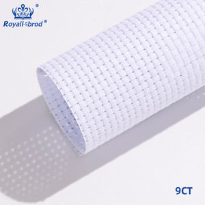 6/9CT 100% Algodão <span class=keywords><strong>Aida</strong></span> Pano para Ponto Cruz Tamanho Personalizável Branco para Bordado ou Costura Acessório Estilo Simples - Product Image 5