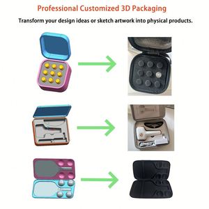 Étui personnalisé en EVA avec insert en mousse, étui de rangement durable en EVA avec fermeture éclair, étui de transport rigide en EVA pour outils - Product Image 3