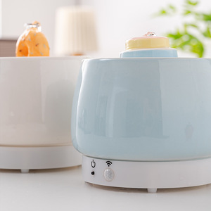 Fontaine à eau intelligente en céramique pour animaux de compagnie, plateau de charge à induction sans fil pour distributeur d'eau pour animaux - Product Image 2