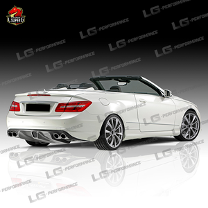 Kit carrosserie en fibre de carbone style AMG, diffuseur arrière pour <span class=keywords><strong>Mercedes</strong></span> Benz <span class=keywords><strong>Classe</strong></span> <span class=keywords><strong>E</strong></span> W207 Coupé, kit carrosserie, <span class=keywords><strong>accessoires</strong></span> automobiles - Product Image 2