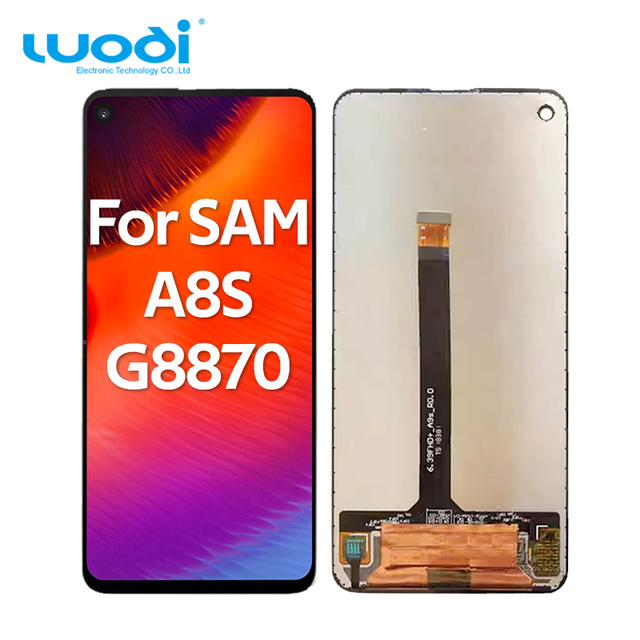 For Samsung Galaxy A8s G8870 LCD OLED Touch Screen Original Tested Mobile Phone Display Screen Wholesale Factory Al Por Mayor