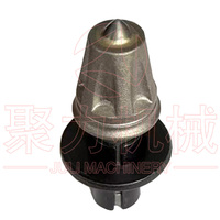 Gigi Planer Dingin Tungsten Carbide JL1-13 untuk Mesin Penggiling Jalan, Suku Cadang Mesin Penggiling Beton