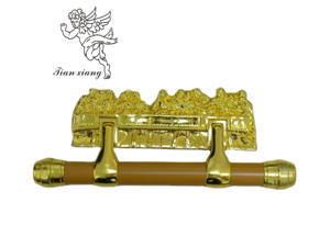 Maniglie a barra oscillante in plastica stile americano per casse funerarie, accessori per ferramenta di casse e cofani in legno, forniture funerarie - Product Image 3