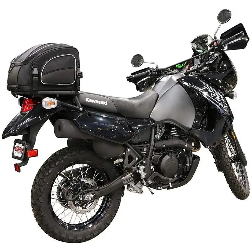 Weekender-bolsa de viaje para motocicleta, accesorio ligero e impermeable de fábrica profesional, para asiento trasero de motocicleta