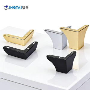 Pieds de canapé modernes en fer noir pour chambre, appartement, salon, salle à manger/cuisine, H80mm, prix d'usine, pièces de mobilier en gros - Product Image 3