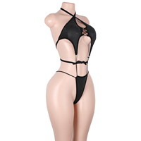Vente en gros de vêtements de danse exotique, costumes de boîte de nuit, bodys ornés de diamants, string en résille, tenues de strip-teaseuse, lingerie une pièce à lacets