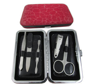 เครื่องมือทำเล็บ6ชิ้นในกรณีทำเล็บที่เป็นของแข็งชุดทำเล็บ <span class=keywords><strong>Solingen</strong></span> - Product Image 6