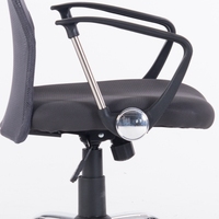 Fabricant chinois de mobilier de bureau moderne, chaise pivotante en tissu pour visiteurs, chaise de direction ergonomique en mesh, Cadeiras De Tela Para Escritorio