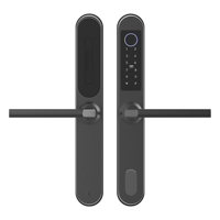 Serrure intelligente WIFI Sinovo, contrôle par application Tuya TTLock, empreinte digitale et clavier tactile numérique, code, clé pour porte en bois, pour usage domestique